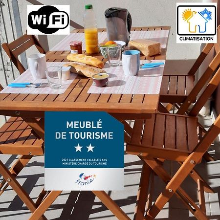 O Coeur De Sete - T2 Climatise Avec Terrasse - 2 ** Appartement Buitenkant foto